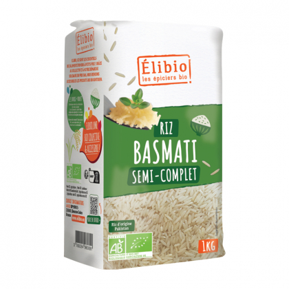 Riz Basmati demi complet - 1kg