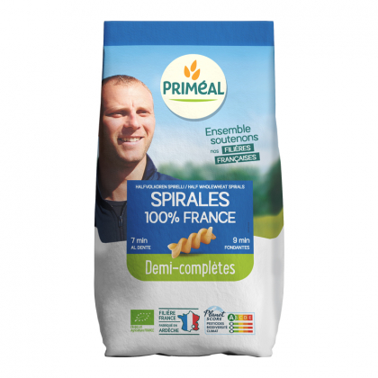 Spirales demi-complètes 100% France - 500g