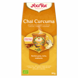 Infusions ayurvédique aux épices bio - Chaï curcuma - 90g