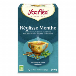 Infusion ayurvédique aux épices bio - Réglisse menthe - 17 infusettes