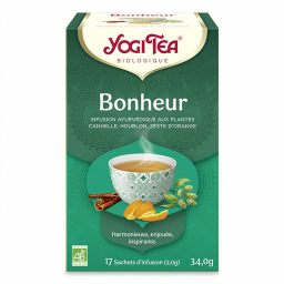 Infusion ayurvédique aux plantes bio - Bonheur - 17 infusettes