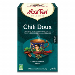 Chili doux - Infusion ayurvédique aux épices bio - 17 infusettes