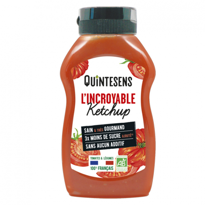 L'incroyable ketchup bio - 280g