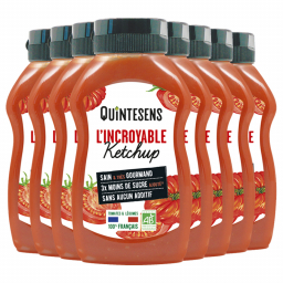 L'incroyable ketchup bio - Lot de 8x280g