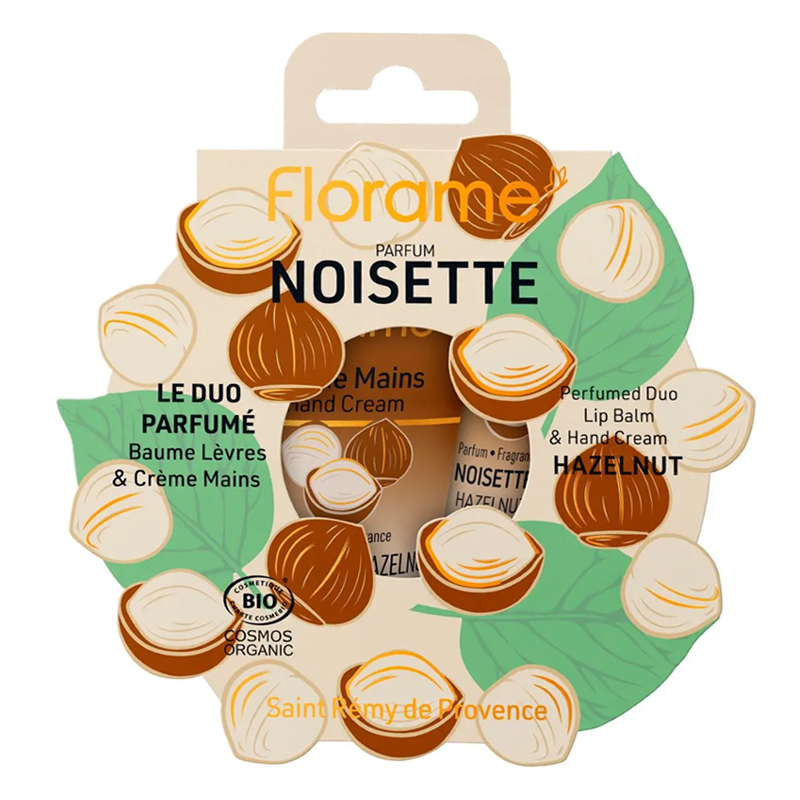 Coffret duo mains et lèvres - Noisette