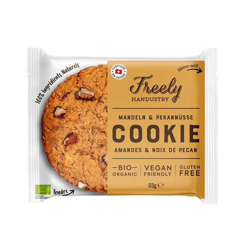 Cookie aux amandes et noix de pécan - 65g