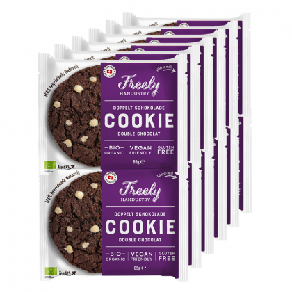 Cookie double chocolat - Lot de 12x65g