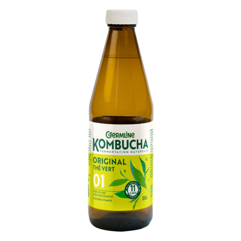 Kombucha original au thé vert - 33cl