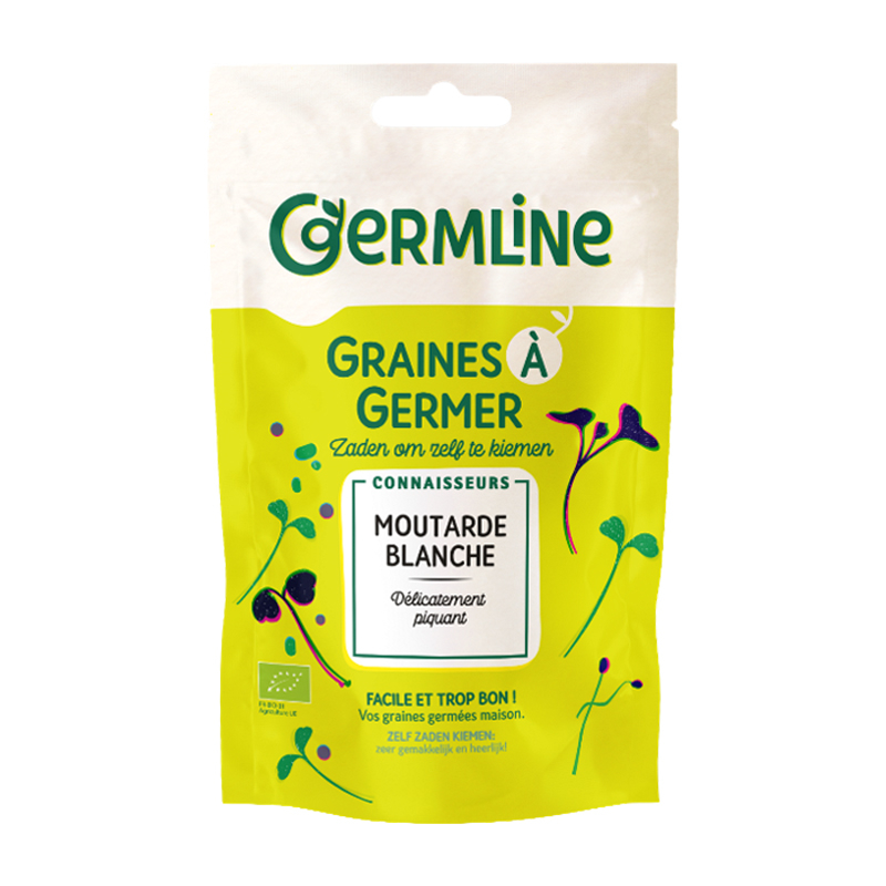 Graines à germer - Moutarde blanche - 100g