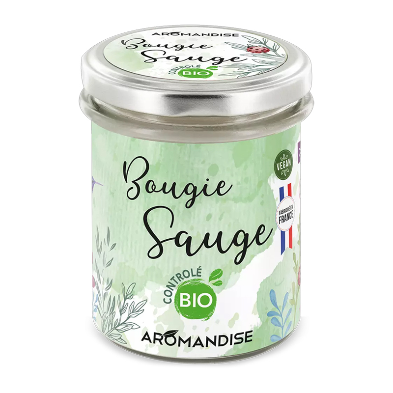 Bougie à la sauge - 150g