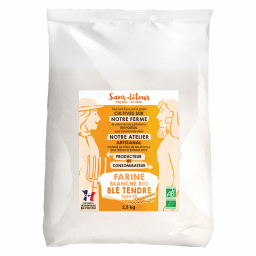 Farine de blé T55 - 2,5kg