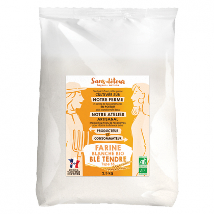 Farine de blé T55 - 2,5kg