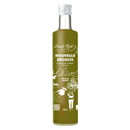 Huile d'olive bio vierge extra non filtrée - Nouvelle récolte 2024 - 50cl