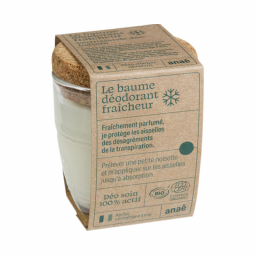 Baume déodorant fraîcheur bio - 80g