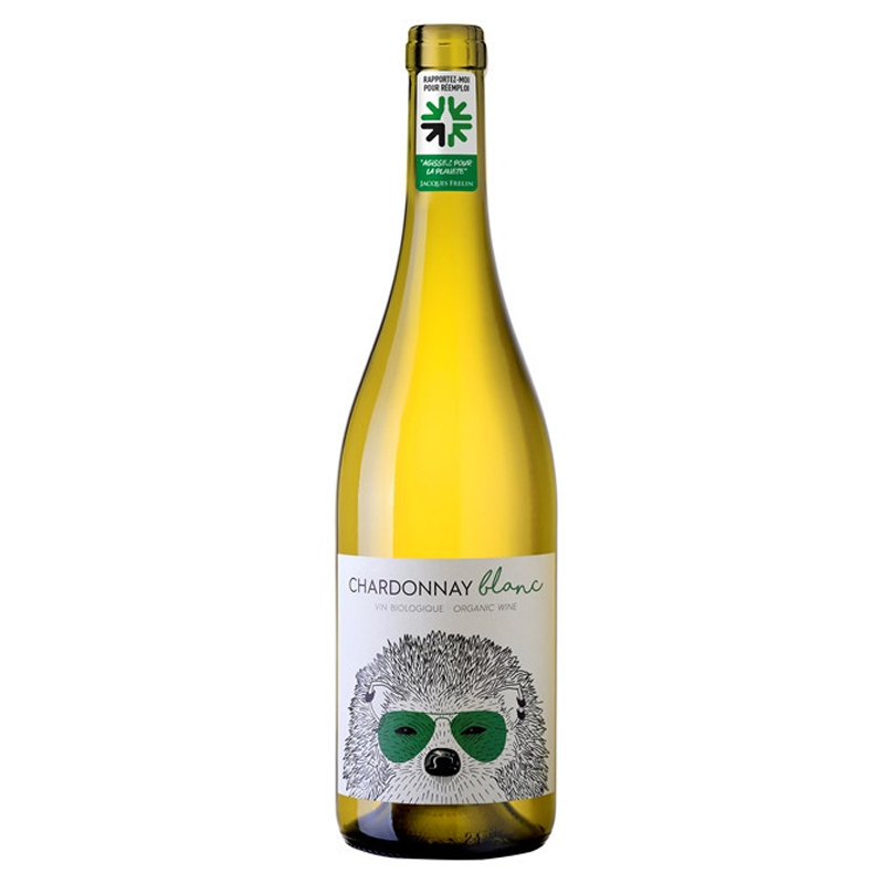 Hérisson Malin Blanc - Chardonnay blanc bio - 75cl