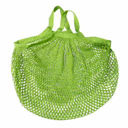 Sac filet à provisions en coton bio - Vert