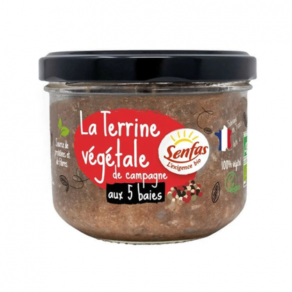 Terrine végétale de campagne aux 5 baies - 200g