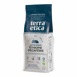 Café bio moulu décaféiné - Éthiopie - 250g