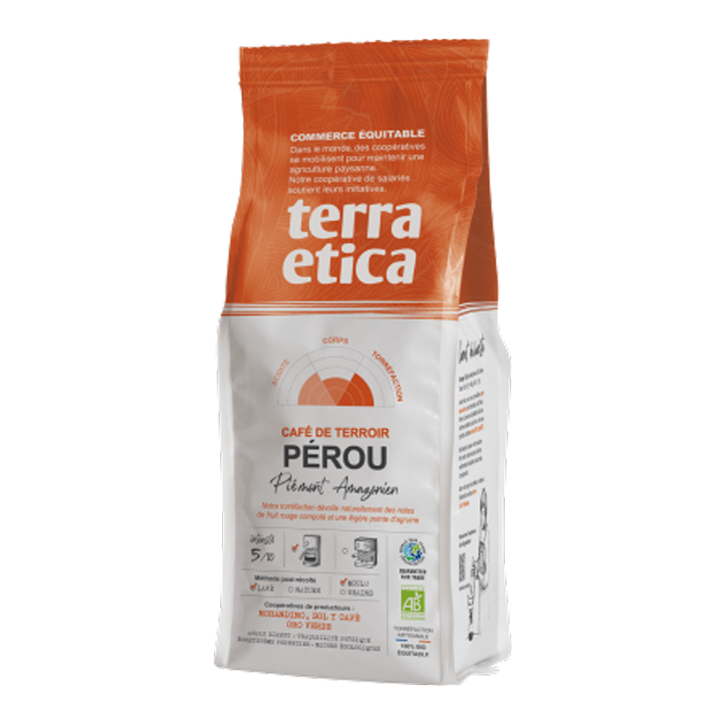 Café bio moulu - Pérou - 250g