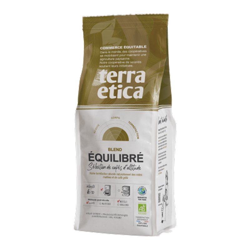 Café bio moulu - Équilibré - 250g