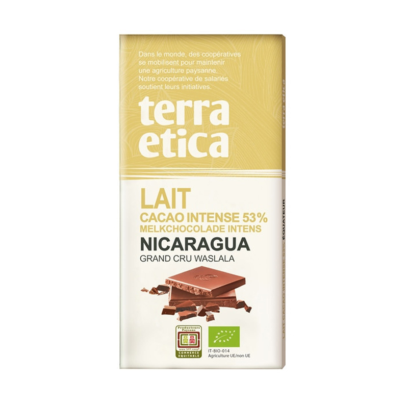 Chocolat au lait 53% Equateur - 100g