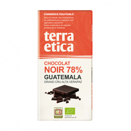 Chocolat noir 78% Guatemala - 100g