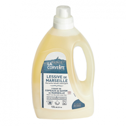 Lessive de Marseille aux copeaux de savon - 1,5 litre