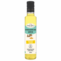 Vinaigre de kéfir bio - Gingembre et curcuma - 250ml