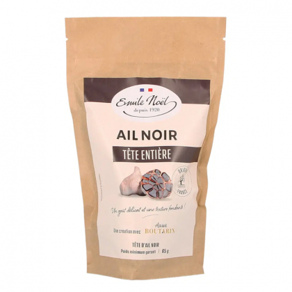 Têtes entières d'ail noir bio - 65g