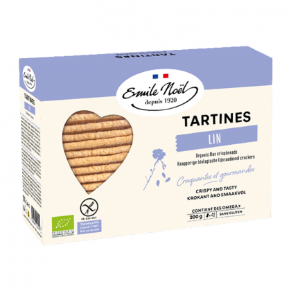 Tartines au lin sans gluten - 200g