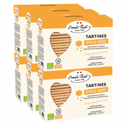 Tartines aux pépins de courge sans gluten - Lot de 6x200g