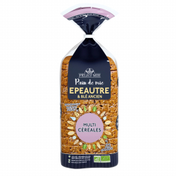 Pain de mie bio à l’épeautre multi-céréales - 400g