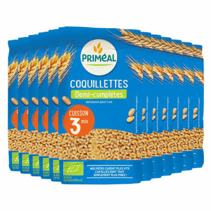 Coquillettes 1/2 complètes express - Lot de 12x500g