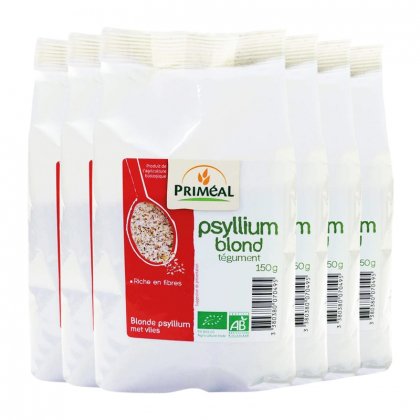 Psyllium blond - Lot de 6x150g