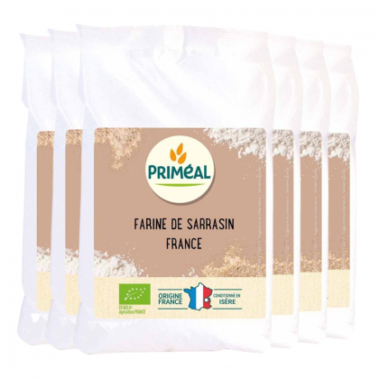 Farine de sarrasin - Lot de 6 x 1kg