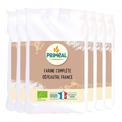 Farine d'épeautre complète - Lot de 6 x 500g