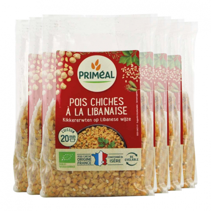 Pois chiche a la libanaise - Lot de 6x300g