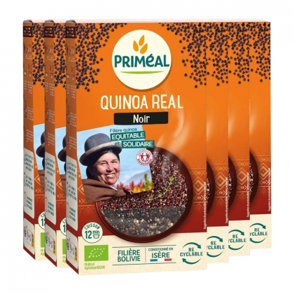 Quinoa Real noir - Lot de 6x500g