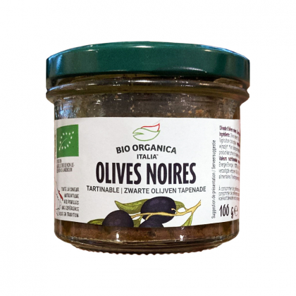 Tapenade d'olives noires - 100g