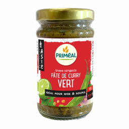 Pâte de curry vert bio - 120g