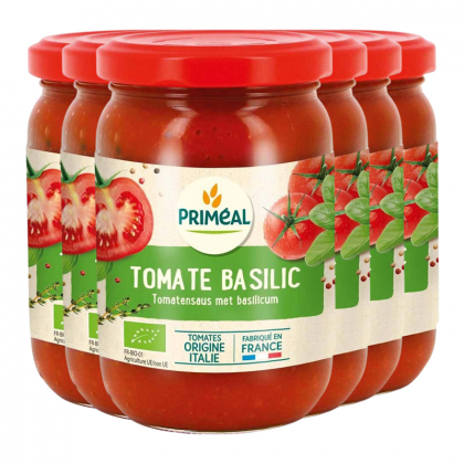 Sauce tomate basilic - Lot de 6x200g