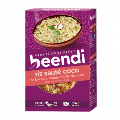 Riz basmati sauté à la noix de coco – 250g