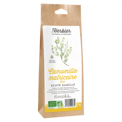 Fleurs de camomille matricaire bio - 25g