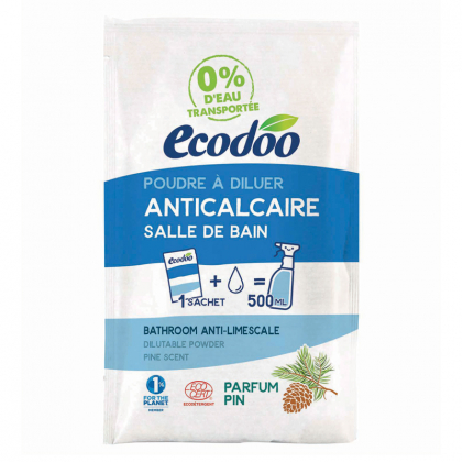 Poudre anti calcaire salle de bain à diluer - 1 sachet