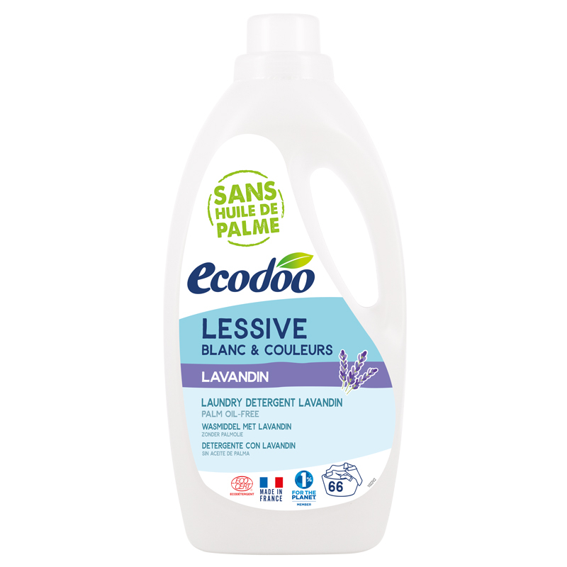 Lessive liquide blanc et couleurs - Lavandin - 2L