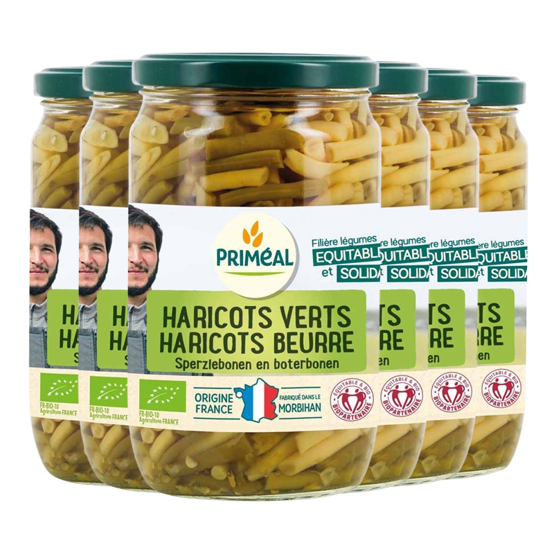 Haricots verts et haricots beurre - Lot de 6x720ml