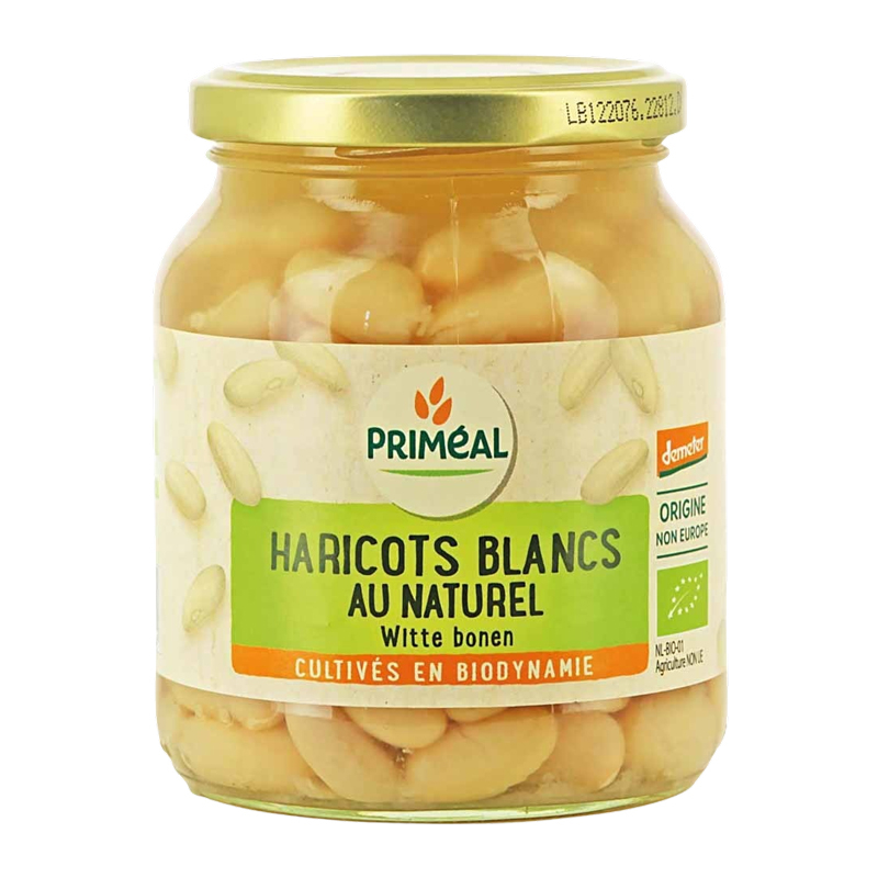 Haricots blancs au naturel Demeter - 370ml