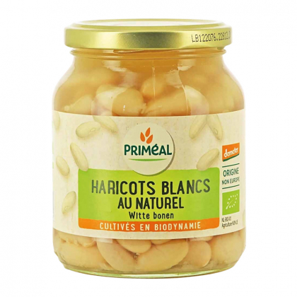 Haricots blancs au naturel Demeter - 370ml