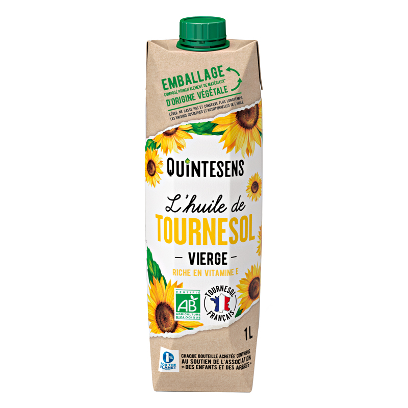 Huile de tournesol vierge - 1L