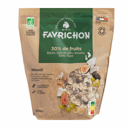 Muesli bio tradition - Bien être 30% de fruits - 500g